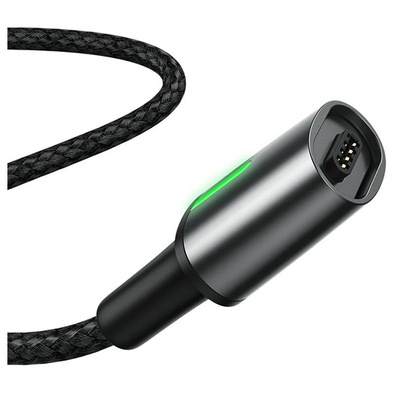 Câble Lightning Magnétique Baseus Zinc 1.5A 2M Noir (CALXC-B01)