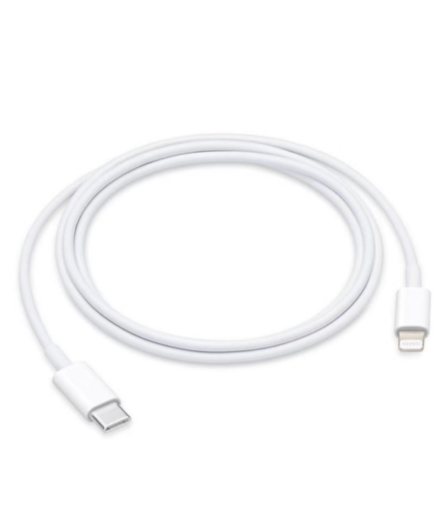 Câble Type-C vers Lightning WUW 1m blanc
