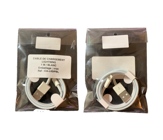 Câble Lightning 1m générique - vrac