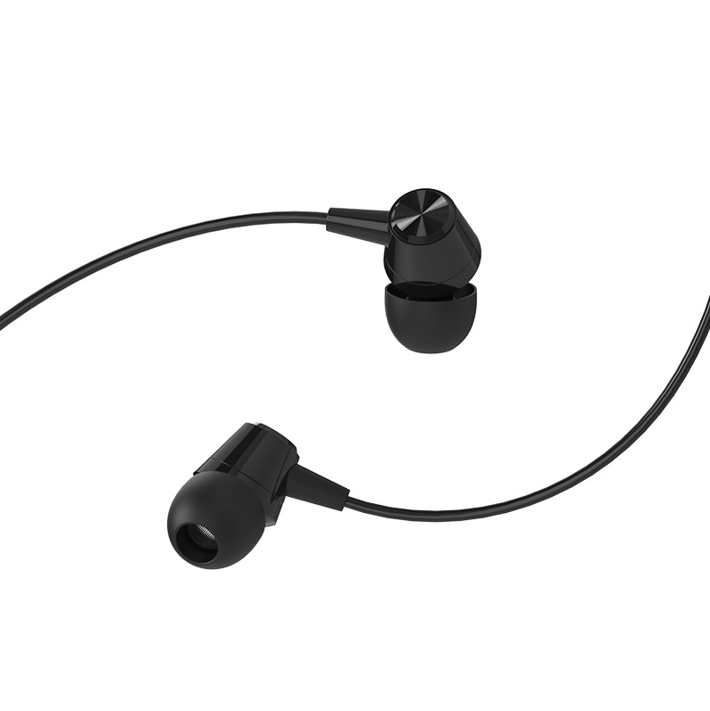 Écouteurs intra-auriculaires avec micro, prise audio 3,5 mm, bouton de commande, câble 1,2 m Borofone BM20