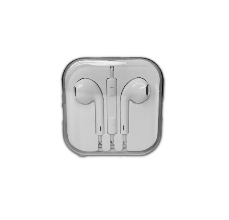 Ecouteur Jack 3.5mm intra-auriculaires MBX avec Micro & Télécommande Blanc