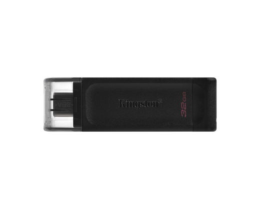 Clé USB-C Kingston DataTraveler 70 noir 32GB (Type-C)