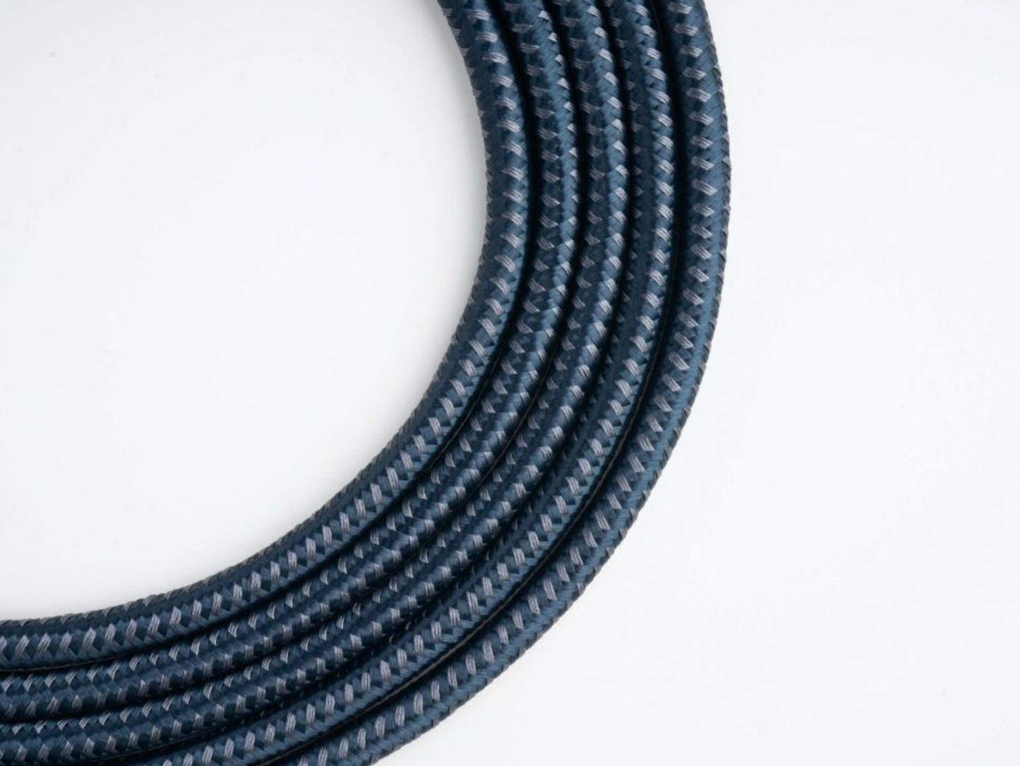 Câble USB / USB-C Nylon Tressé RAMPOW Gris/Noir - 1m