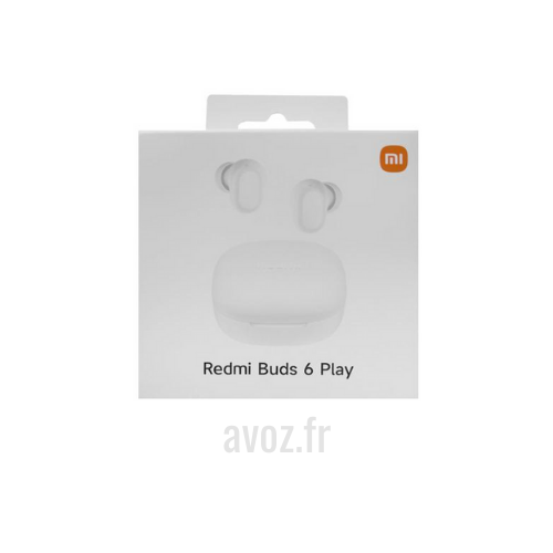 Redmi Buds 6 Play écouteurs sans fil (Blanc)