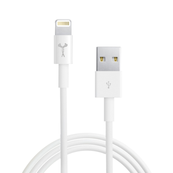 Câble Lightning pour iPhone MBX 1m Blanc