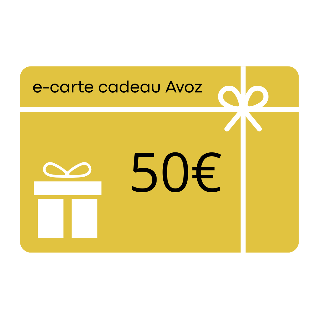 E-Carte cadeau Avoz.fr