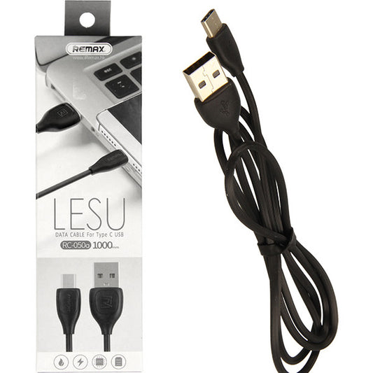 Câble USB-C Remax RC-050A Noir 1m