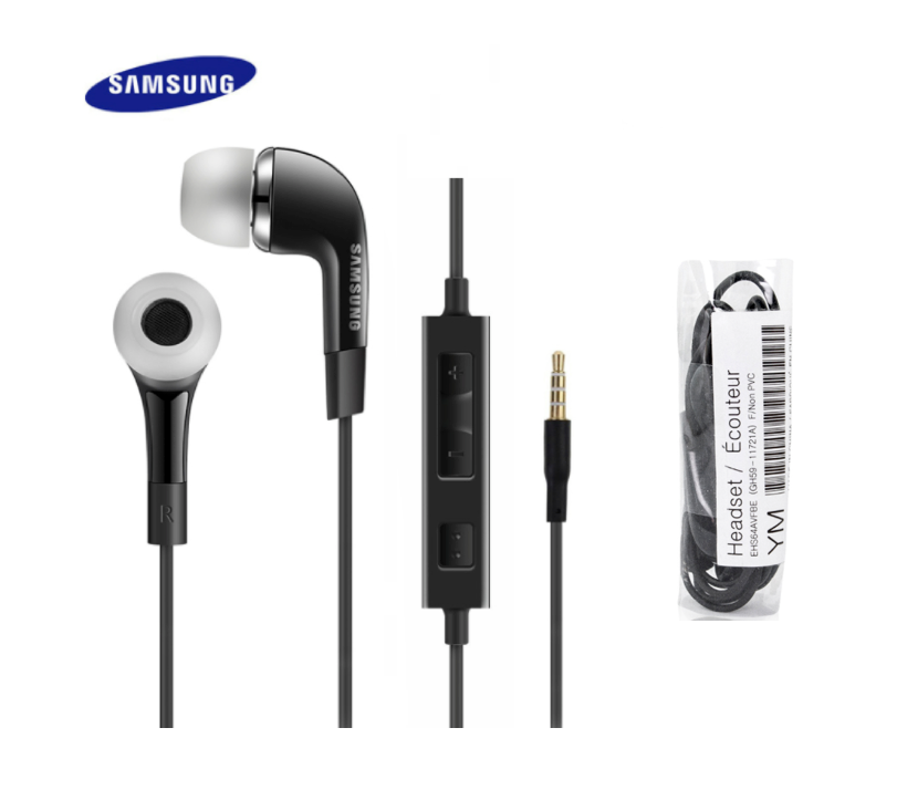 Ecouteurs filaires jack Samsung EHS64AVFBE Noir (vrac)