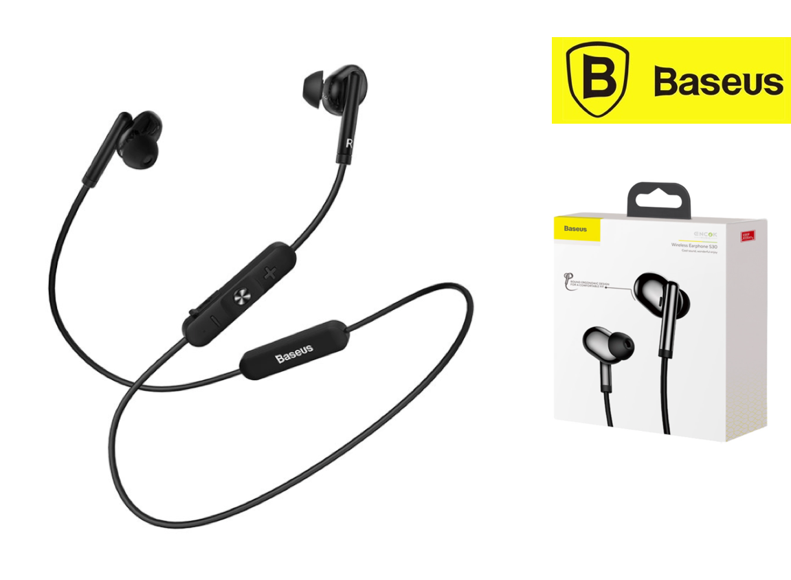 Écouteurs Sans Fils Baseus Encok S30 Noir (NGS30-0A)