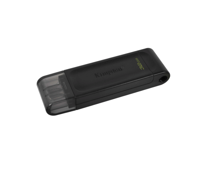 Clé USB-C Kingston DataTraveler 70 noir 32GB (Type-C)