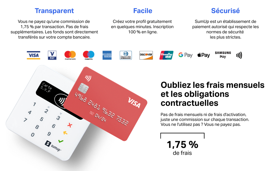 SumUp Air terminal de paiement TPE