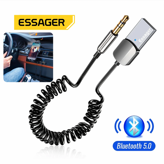 Adaptateur usb Bluetooth vers jack 3.5mm pour voiture