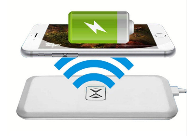 Chargeur à induction sans fil Qi blanc générique