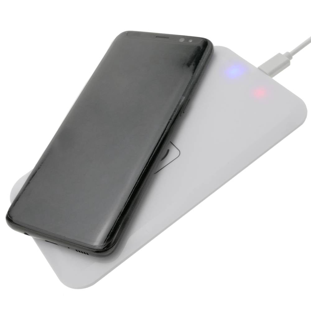 Chargeur à induction sans fil Qi blanc générique