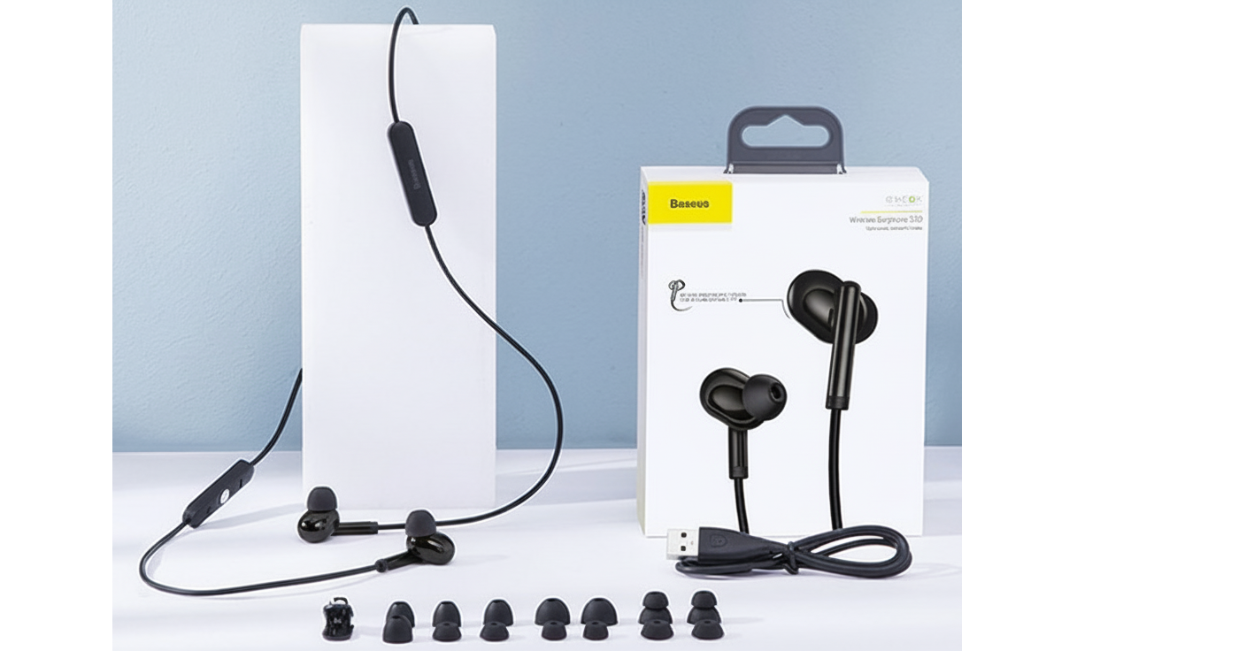Écouteurs Sans Fils Baseus Encok S30 Noir (NGS30-0A)