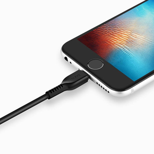 Câble Lightning 2 ou 3 mètres au choix - Hoco X20 Noir